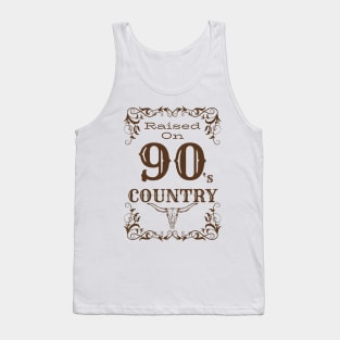 Raised on 90s Country Tank Top